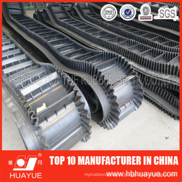 Large Angle Sidewall Cleated Conveyor Belt